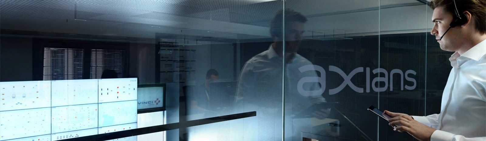 Axians Operations Center Header