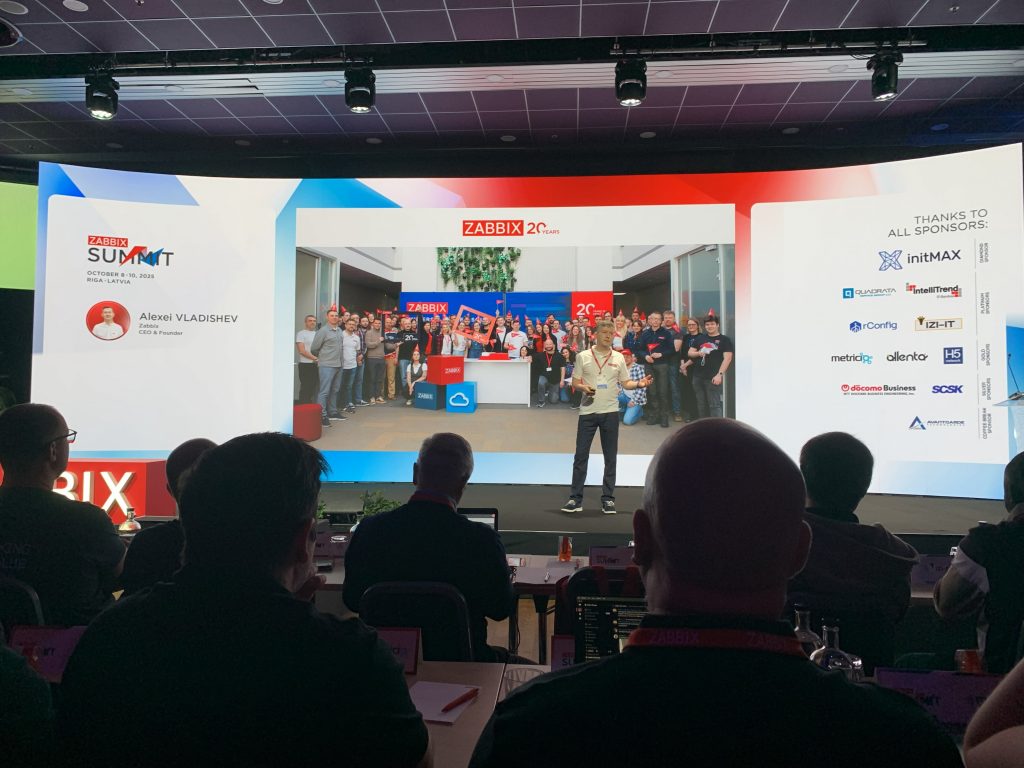 Summit otvoril Alexei Vladishev, Zabbix CEO