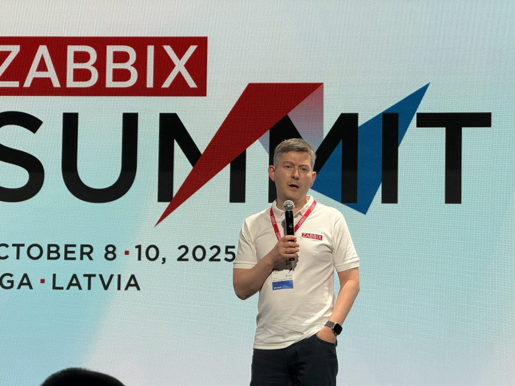 Summit otvoril Alexei Vladishev, Zabbix CEO